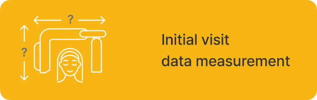 Initial visit data measurement